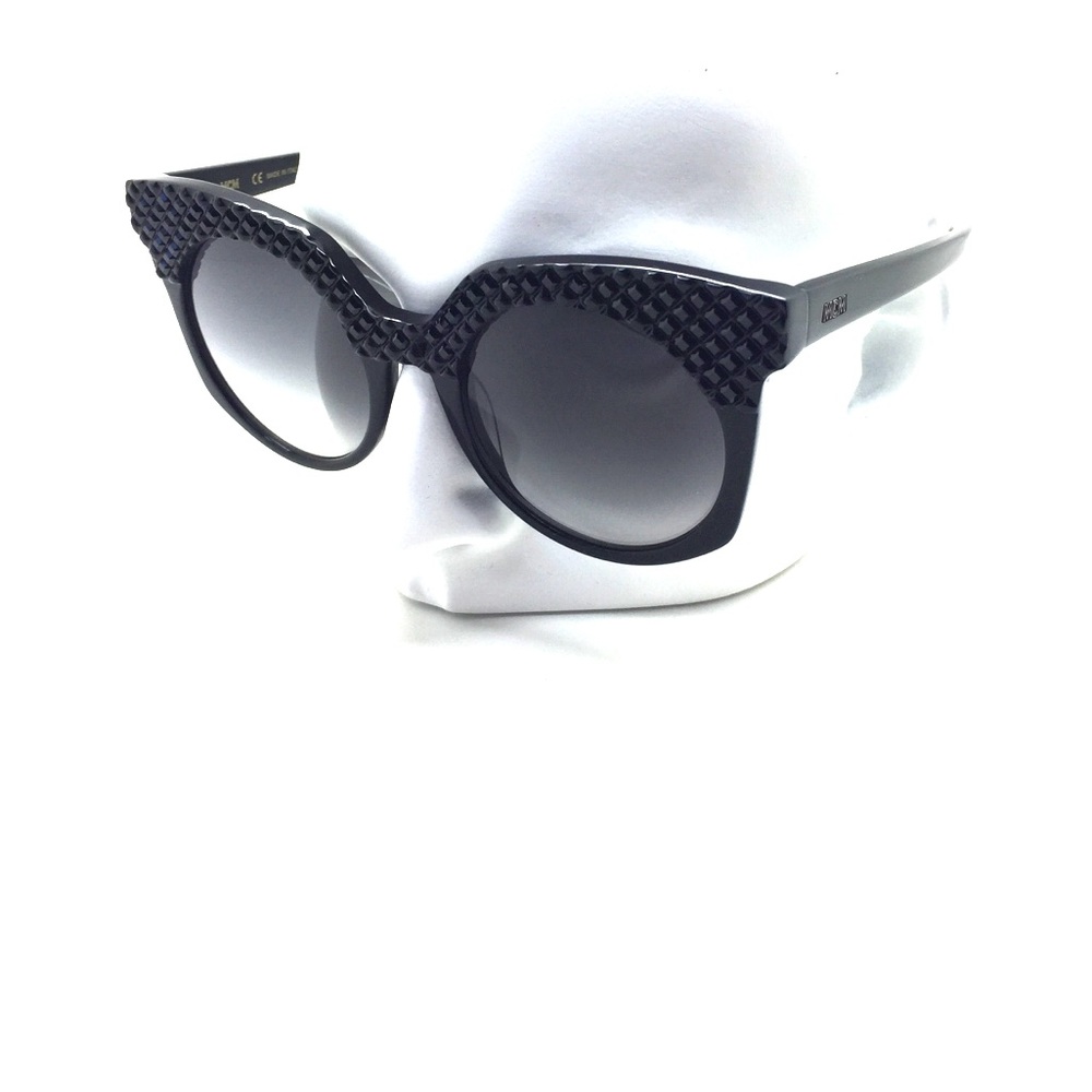 New MCM 643SR 001 Oversize Black Sunglasses